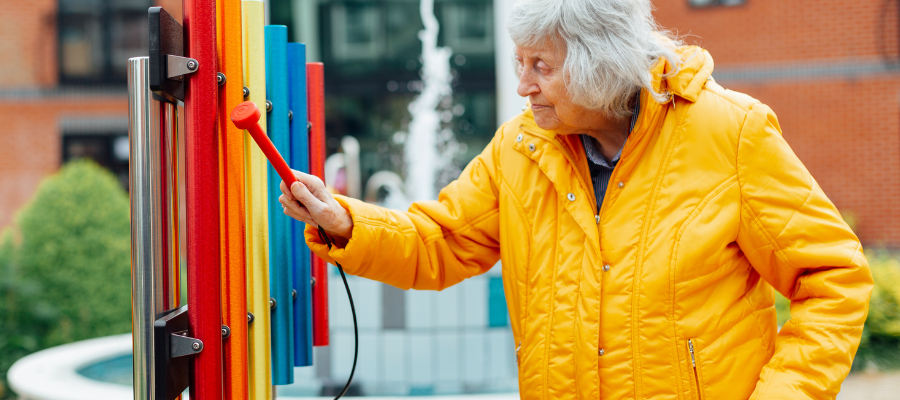 Senior Living Article - Rainbow Chimes (Music for Seniors 5 - Chimes