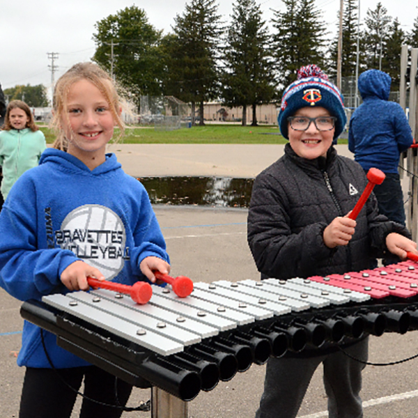 Lions Club Make Elementary Musical Makeover Possible - Montezuma Iowa