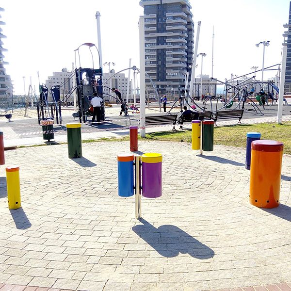 Wheelchair Friendly Outdoor Drum Circle, Ashdod City, Israel