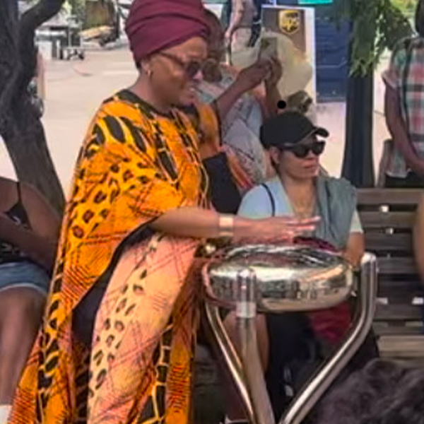 Drums and Black Heritage Trail Marker Installed to Remember Percussionist Dwight 'The Professor' Baldwin, New London, CT