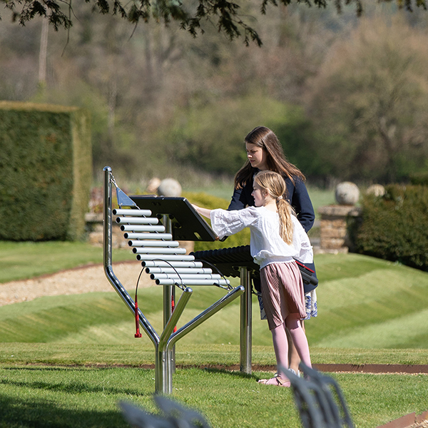 Idyllic Country House & Wedding Venue Creates Outdoor Music Garden for Guests, Somerset, UK