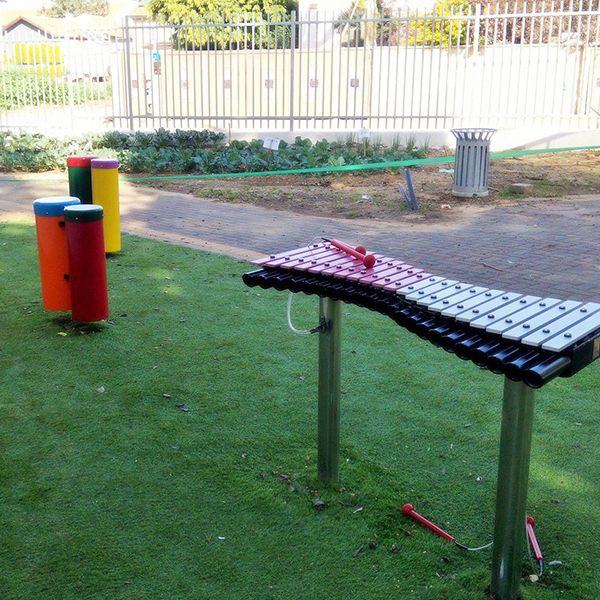 Music Making In Primary School Playground Hits All The Right Notes, Rosh Haayin, Israel