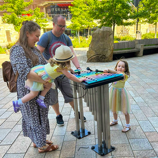 City Center Hits All The Right Notes, Sheffield, UK